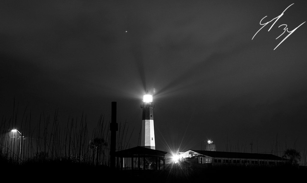 night lighthouse